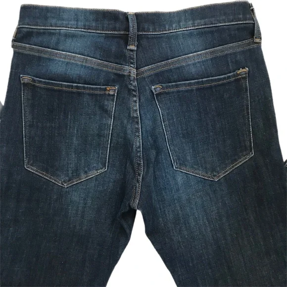 Banana Republic Medium Blue High-Rise Skinny Jeans - Picture 2 of 7